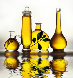 vials of jojoba oil