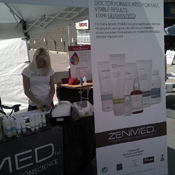 ZENMED Festival Booth