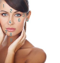 Facial Mapping Acne Guide