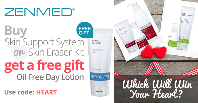 Buy Skin Support System or Skin Eraser Kit and get a Free Oil-free Day Lotion
