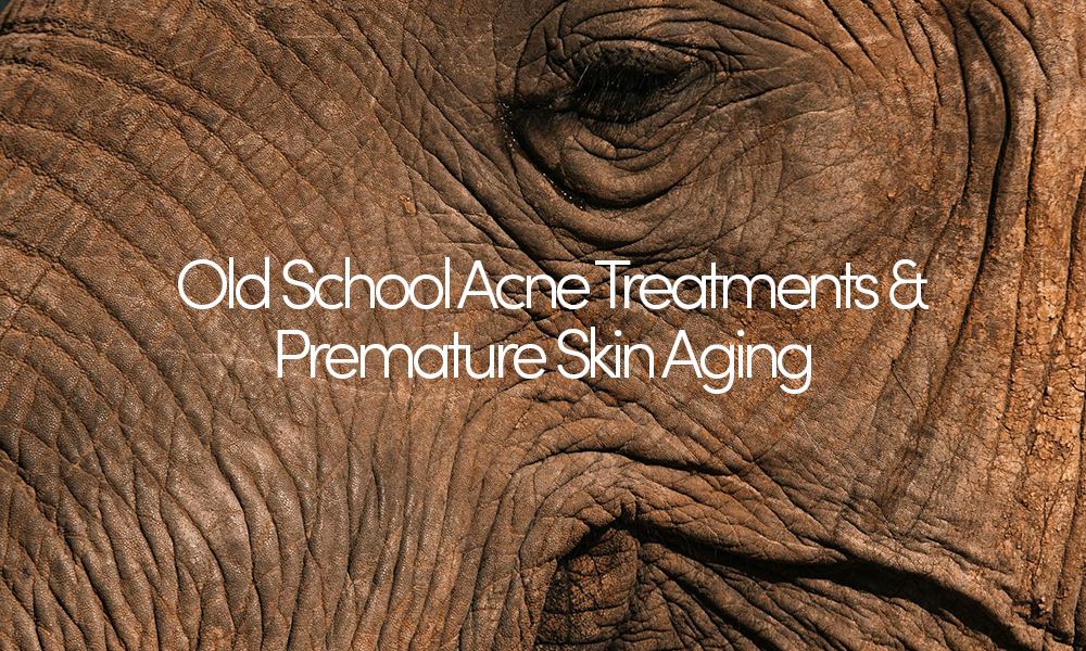 Benzoyl Peroxide and premature aging on the skin